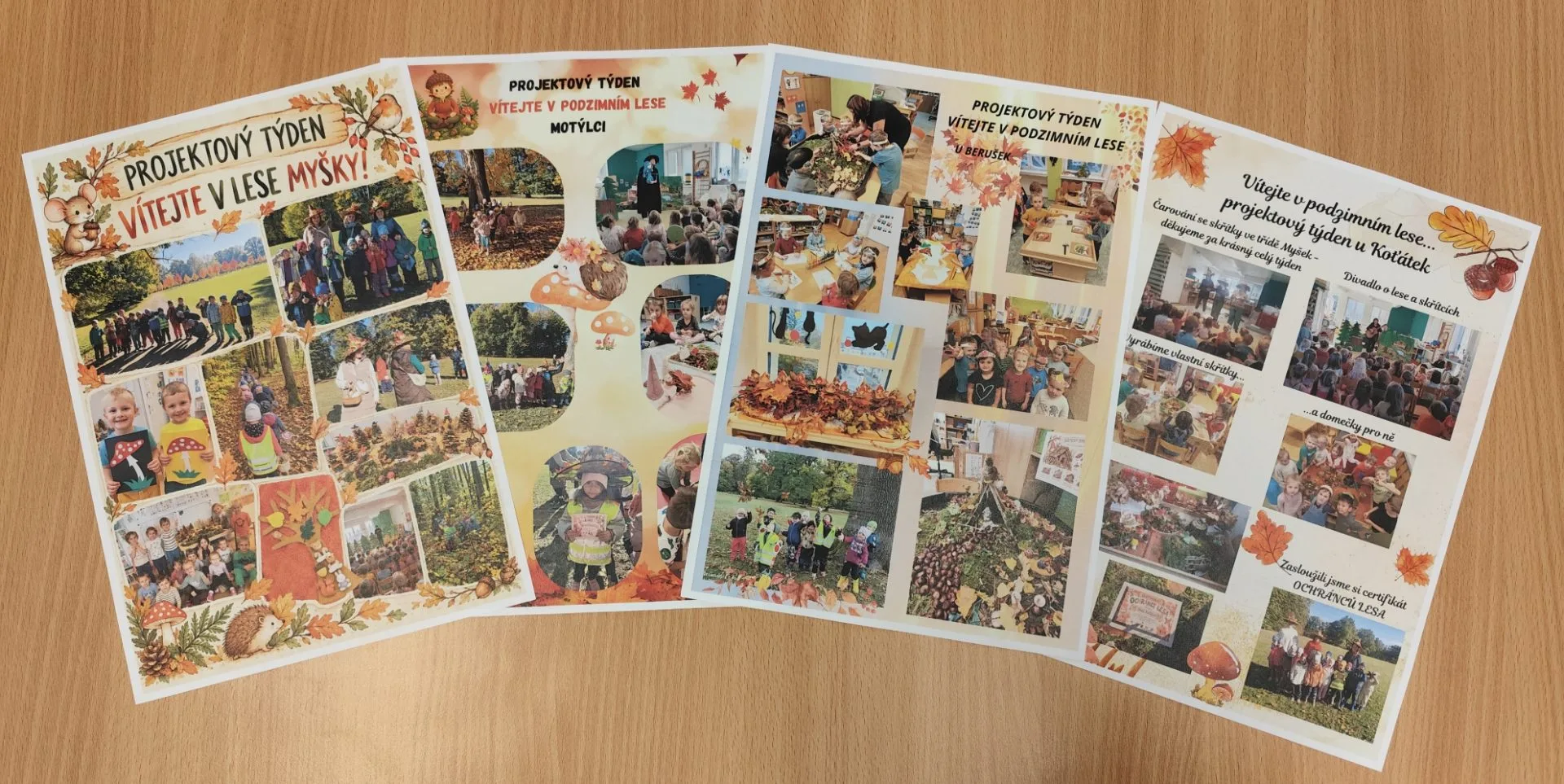 PROJEKTOVÝ TÝDEN: VÍTEJTE V PODZIMNÍM LESE – foto 1